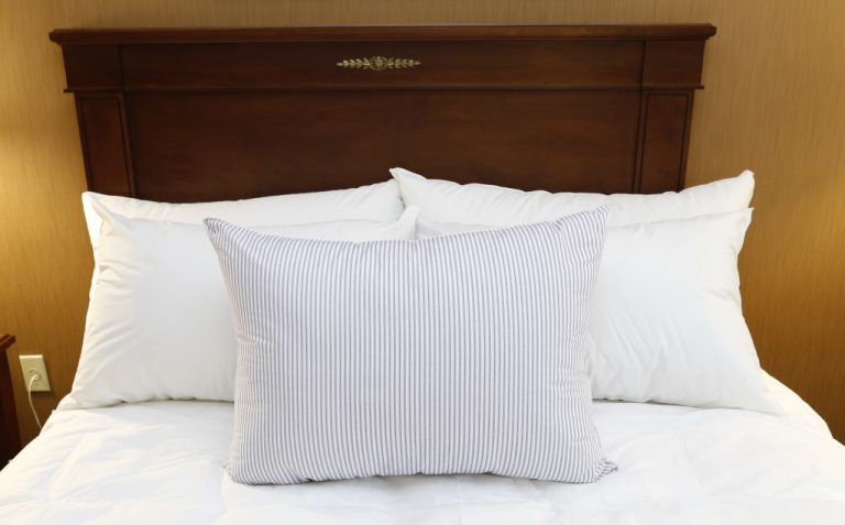 Old Fashioned Heavy Feather Pillows